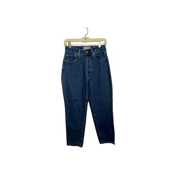 Everlane The Curvy 90s Cheeky Straight Jean 28 Ankle Western Dad Grandpa Rodeo - Picture 2 of 7